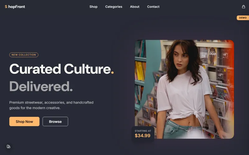 ShopFront preview